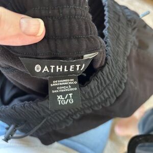 Athlete cropped XL wide leg athletic pants